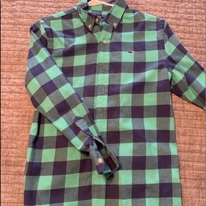 Vineyard Vines button flannel